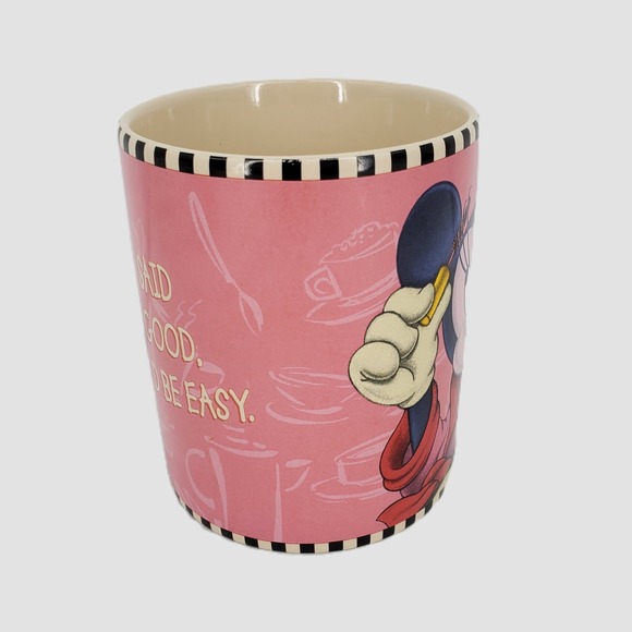 Disney Minnie Mouse Pink Coffee Mug Nobody Ever Said Looking This Good 24oz Cup - Picture 4 of 8